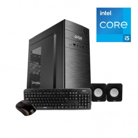 PC OFICINA INTEL I5 10400 8GB SSD 240GB H510 GAB KIT + TECLADO, MOUSE Y PARLANTES