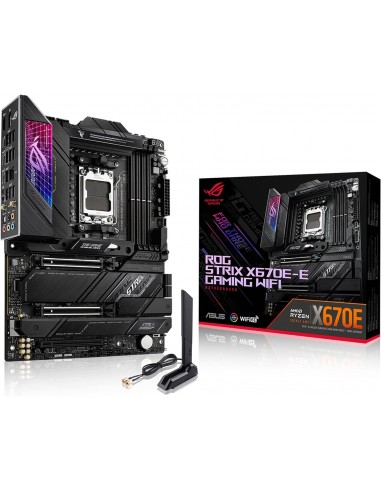 Mother Asus Rog Strix X670e-e Gaming Wifi Am5 Ddr5