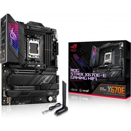 Mother Asus Rog Strix X670e-e Gaming Wifi Am5 Ddr5