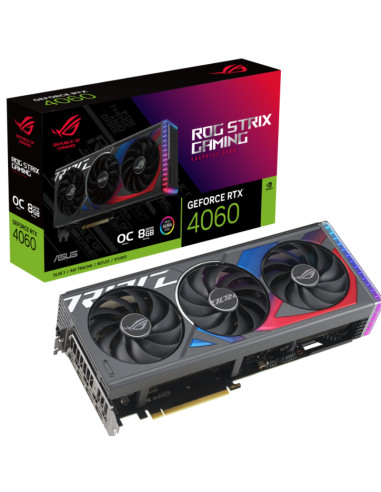 Placa De Video Geforce Asus Rtx 4060 Rog Strix 8gb Gddr6