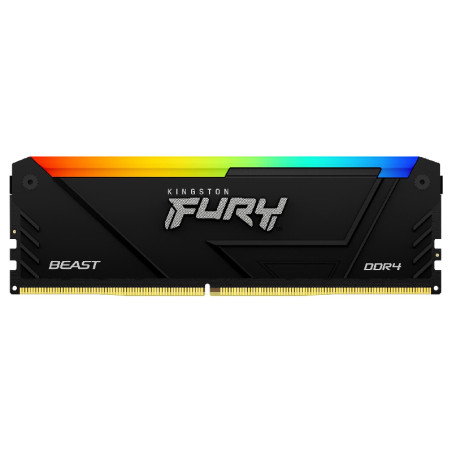 Memoria Ram Ddr4 8gb 3200mhz Kingston Fury Beast Rgb