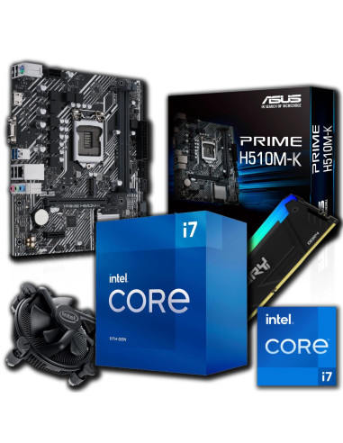 Combo Actualizacion Intel I7 11700 + 16gb 3200mhz + H510m