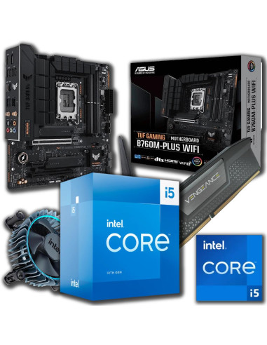 Combo Actualizacion Intel I5 13400 +  16gb 5200mhz Corsair Vengeance + B760m Tuf Wifi