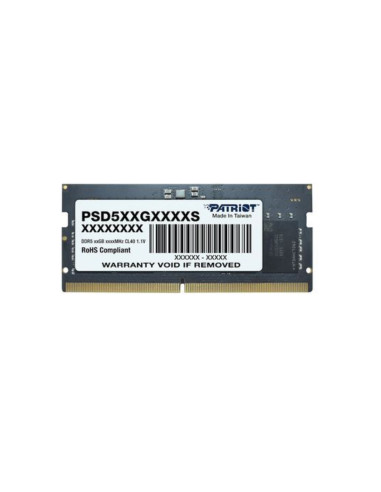 Memoria Ram Sodimm Ddr5 8gb 4800mhz Patriot Cl40