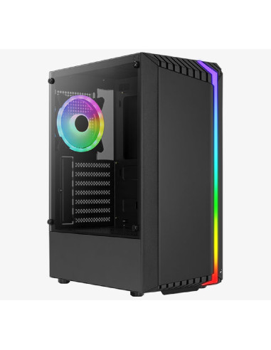 Gabinete Gamer Aerocool Bionic Rgb Vidrio G-bk-v2