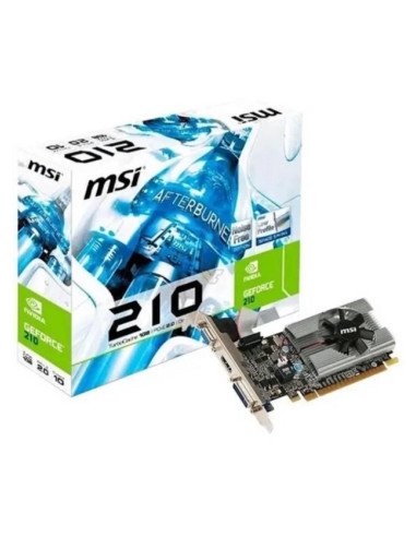 Placa De Video Msi Geforce N210 1g Ddr3 Lp