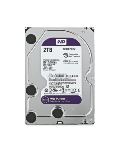 Disco Rigido Hdd 2tb Western Digital Purple 3.5"