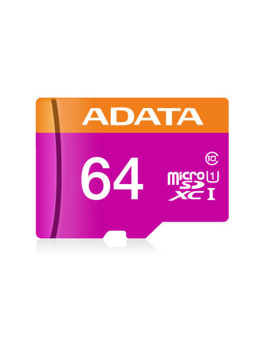 Tarjeta Micro Sd 64gb Adata Premier Class 10