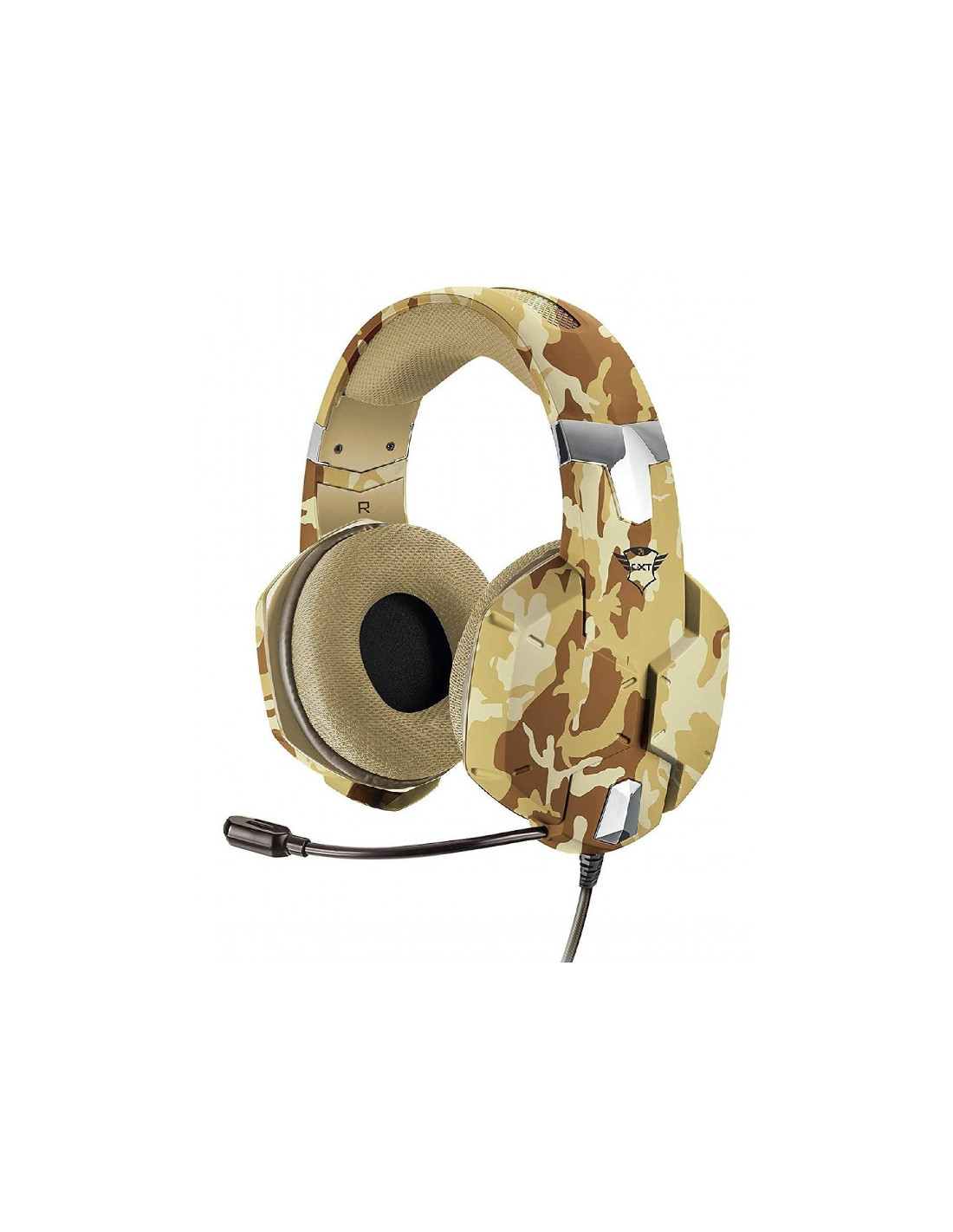 Auriculares Trust Carus Gxt D Desert Sonido Y Comodidad Para Tus