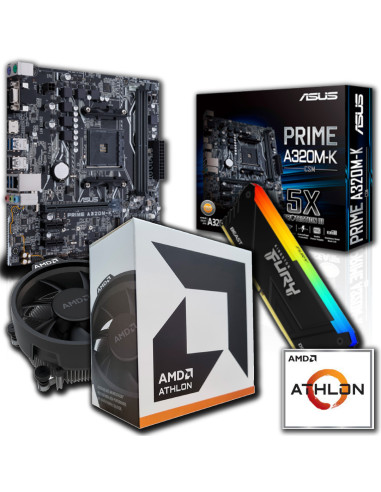 Combo Actualización Amd Athlon 3000g + 8gb 3200mhz + Mb A520