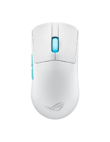 Mouse Gamer Asus P713 Rog Harpe Ace Aim Lab Wireless White