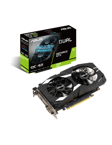 Placa De Video Asus Geforce Gtx 1650 4gb Gddr5 Dual Oc