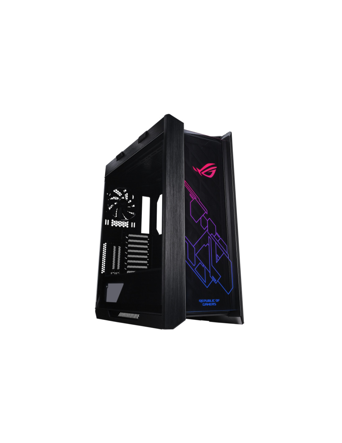 Gabinete Atx Asus Rog Strix Helios Mid Tower Dise O Premium Y Espacio Amplio