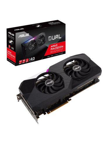 Placa De Video Asus Radeon Rx 6700 Xt 12gb Gddr6 Dual