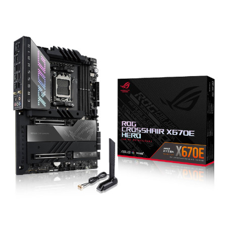 Mother Asus Rog Strix X670e Hero Am5 Ddr5