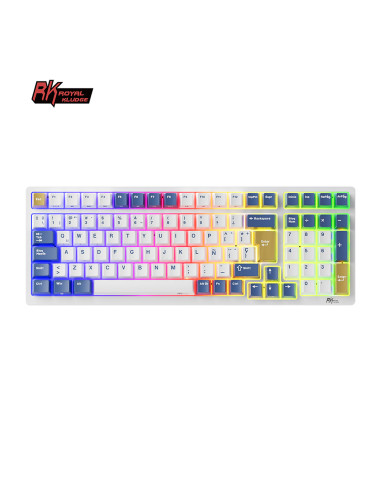 Teclado Rk98 Wireless Klein Blue Switch Brown 96%