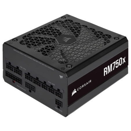 Fuente Corsair Rm750x Shift 750w 80 Gold Modular Lateral Conector