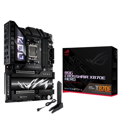 Mother Asus Rog Chrosshair X870e Hero Am5 Ddr5