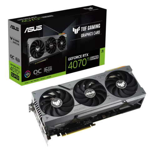 Placa De Video Geforce Asus Rtx 4070 Ti Tuf Super 16gb