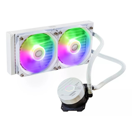 Water Cooling Coolermaster Ml240l 240mm V2 Rgb White