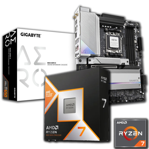 Combo Amd Ryzen 7 9800x3d & Gigabyte B650 Aero G