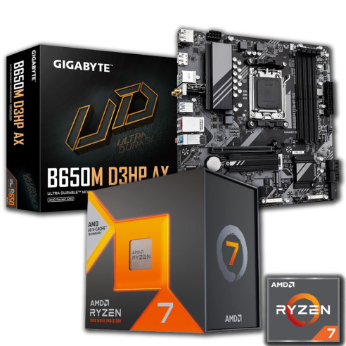 Combo Amd Ryzen 7 7800x3d & Gigabyte B650m-d3hp