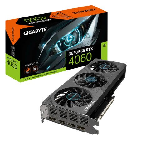 Placa De Video Geforce Gigabyte Rtx 4060 Eagle Oc 8gb