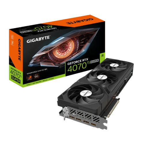 Placa De Video Gigabyte Geforce Rtx 4070ti Super 16gb Wf3 Max Oc