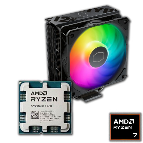 Combo Actualización Ryzen 7 7700 + Cooler Master Hyper 212 Pro