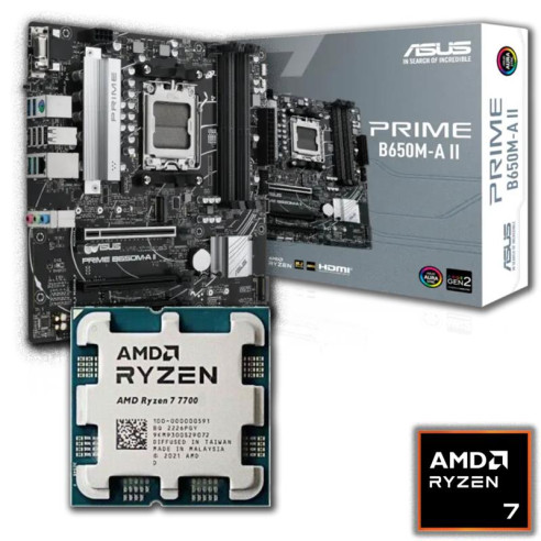 Combo Amd Ryzen 7 7700 & B650m