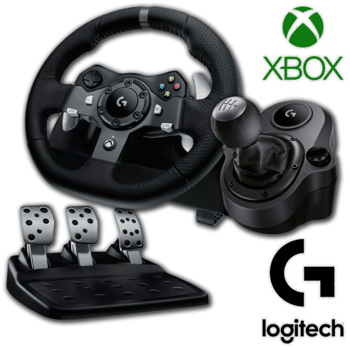 Volante Logitech G920 C/pedalera Xbox Pc + Palanca G29