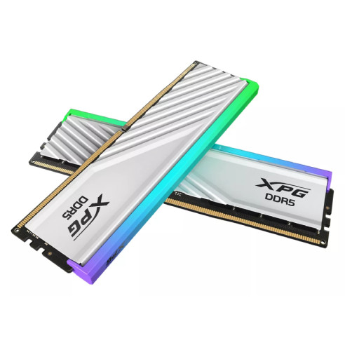 Memoria Ram Ddr5 32gb (2x16gb) 6000mhz Adata Lancer Blade White Rgb