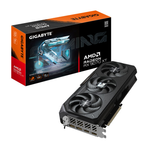 Placa De Video Gigabyte Radeon Rx 9070 16gb Xt Gaming Oc