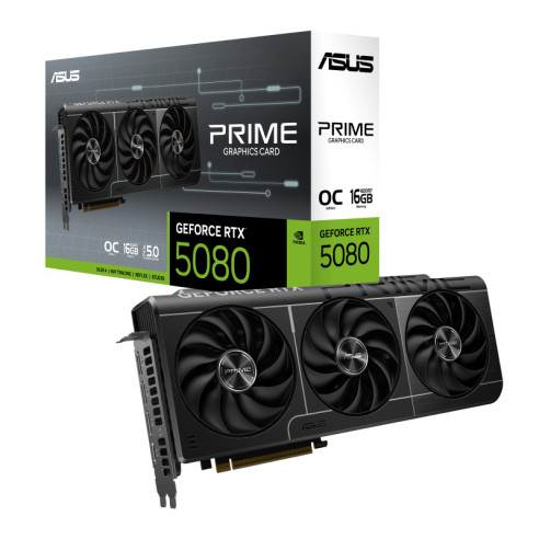 Placa De Video Geforce Rtx 5080 Asus 16gb Gddr7 Prime Oc