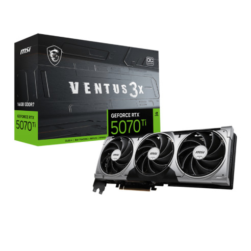 Placa De Video Geforce Rtx 5070 Ti 16gb Ventus 3x Oc