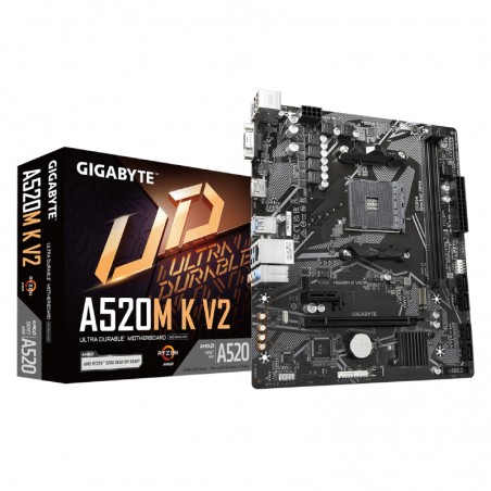 Mother Gigabyte A520m-k V2 Am4