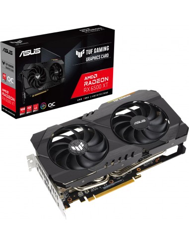 Placa De Video Asus Radeon Rx 6500 4gb Tuf Gaming