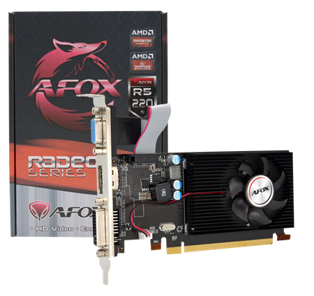 PLACA DE VIDEO Radeon R5 220 2GB DDR3 AFOX