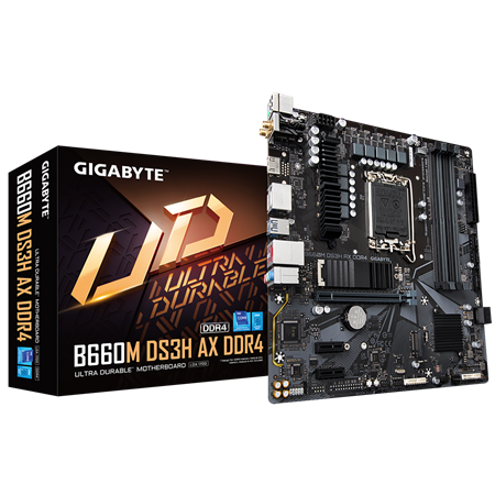 MOTHERBOARD GIGABYTE B660M DS3H AX DDR4 s1700
