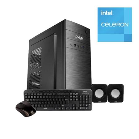 PC Oficina Intel Celeron G5905 H510 4GB SSD 120GB GAB KIT
