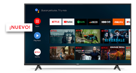 TV SMART LED RCA 55" 4K AND55FXUHD-F ANDROID