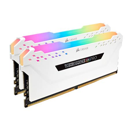 MEMORIA DDR4 CORSAIR VENGEANCE 32GB 2666MHZ RGB PRO WHITE (2x16GB)