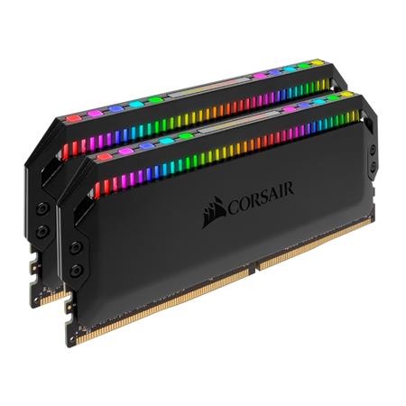MEM DDR4 8GB 3600MHZ CORSAIR DOMINATOR PLAT RGB BLACK 