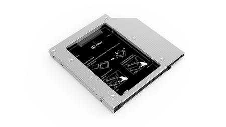 ADAPTADOR ODD Notebook a HDD/SSD 12.5mm/12.7mm Aluminium SENTEY LS-6330