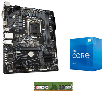 Combo actualizacion Intel Core i5 11400 + H510M-H + DDR4 8GB 2666 MHZ