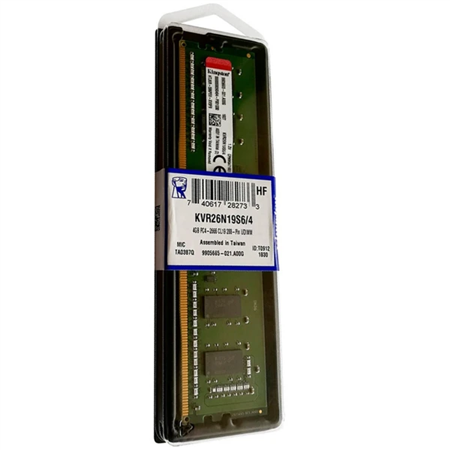MEMORIA DDR4 4GB 2666MHZ KINGSTON