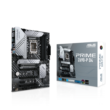 MOTHERBOARD ASUS S1700 PRIME Z690-P D4 BOX DDR4 ATX